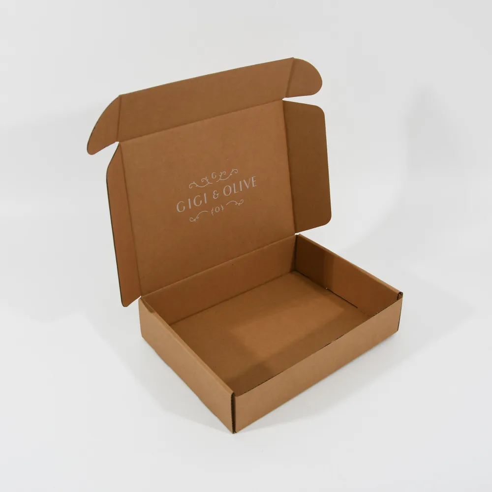 Custom Corrugated Board Airplane Mailer Box, Eco-friendly, Recyclable, Easy-to-tear, Double-sided Matt Lamination