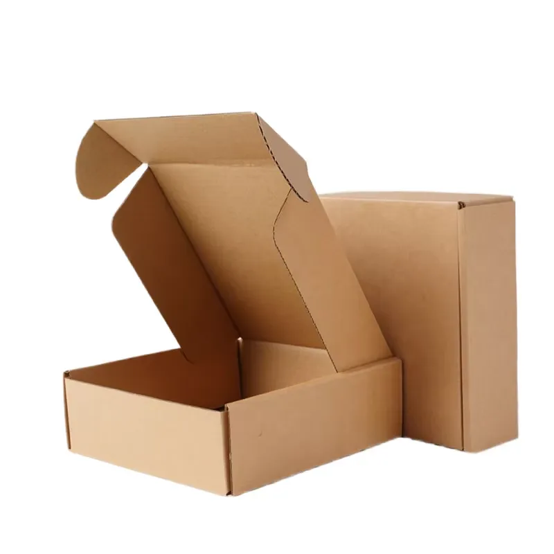 Custom Recyclable Corrugated Cardboard Box, Color Printed Mailing Box, Gift Shipping Packaging Box for Express Delivery