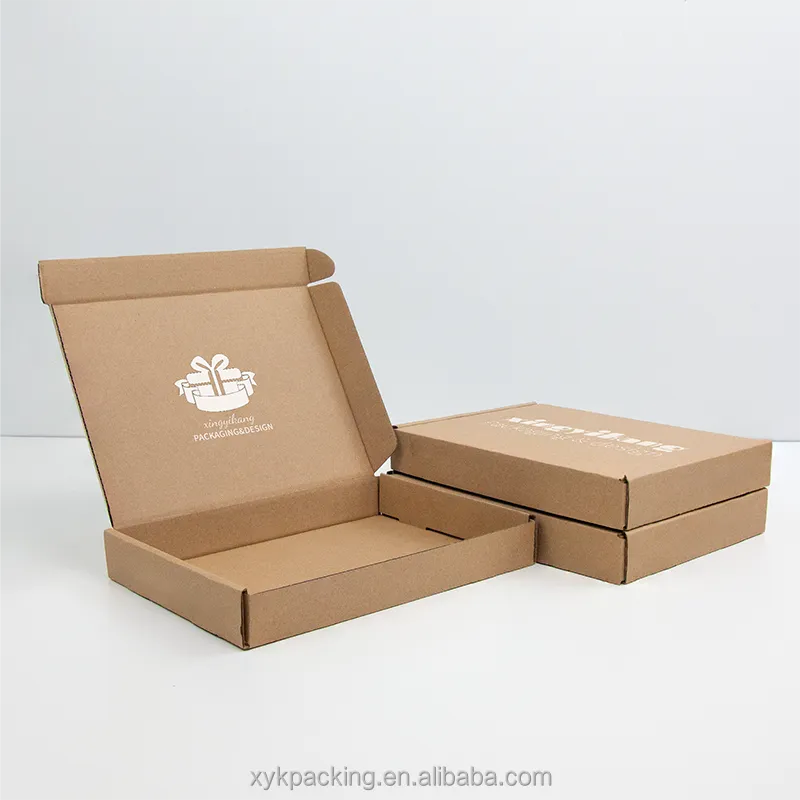 Factory Direct Custom Logo Printed Corrugated Cardboard Carton Gift Boxes
