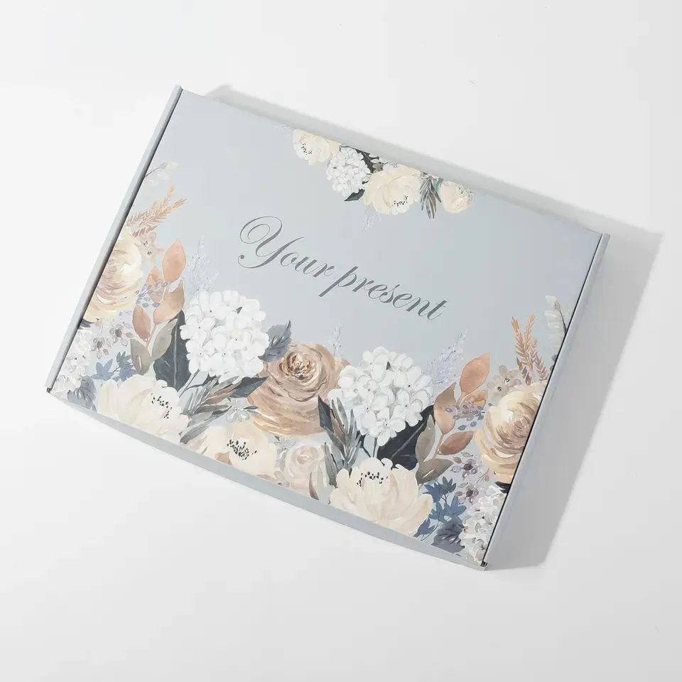 Customizable Waterproof Corrugated Cardboard Shipping Packaging Boxes for E-Commerce, Folding Box with Custom Size & Shape